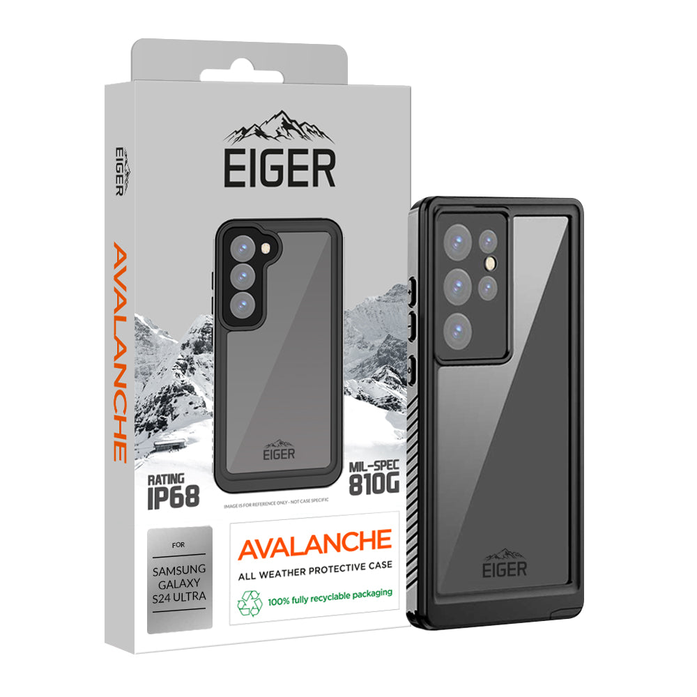 Eiger Avalanche Case for Samsung S24 Ultra in Black