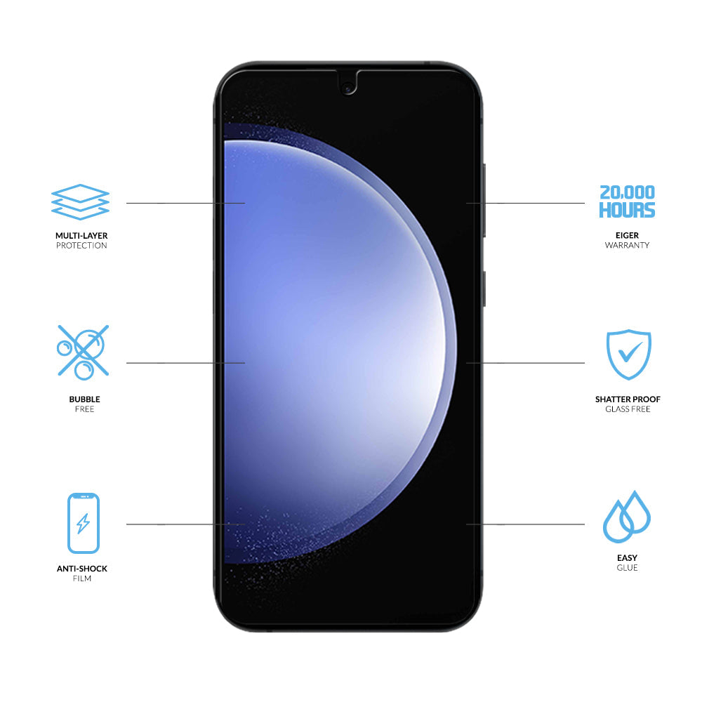 Eiger Mountain H.I.T Screen Protector for Samsung S24
