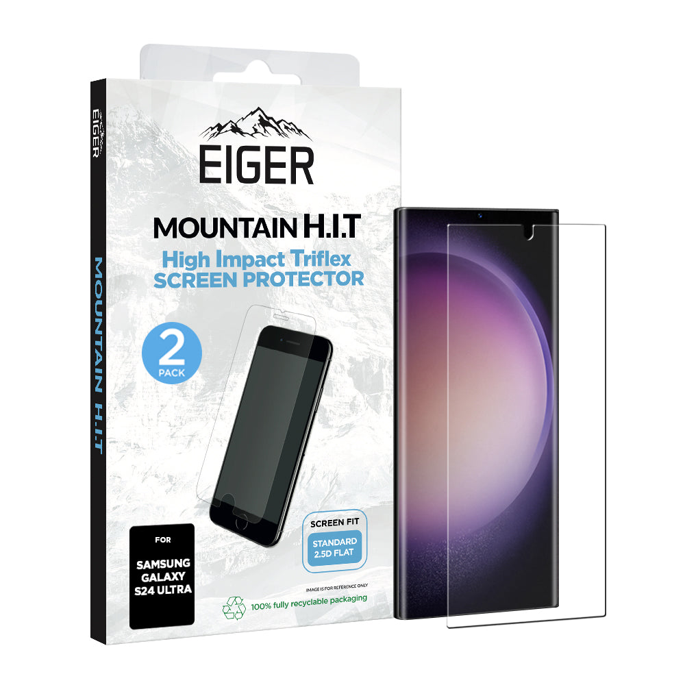Eiger Mountain H.I.T Screen Protector for Samsung S24 Ultra