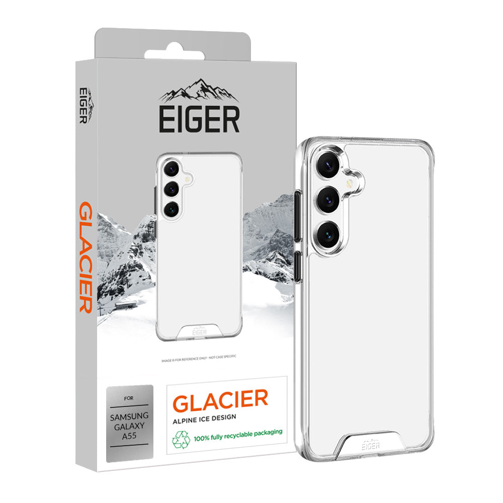 Eiger Glacier Case for Samsung A55 in Clear