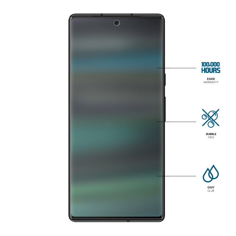 Eiger Mountain Glass 2.5D Screen Protector for Google Pixel 6a