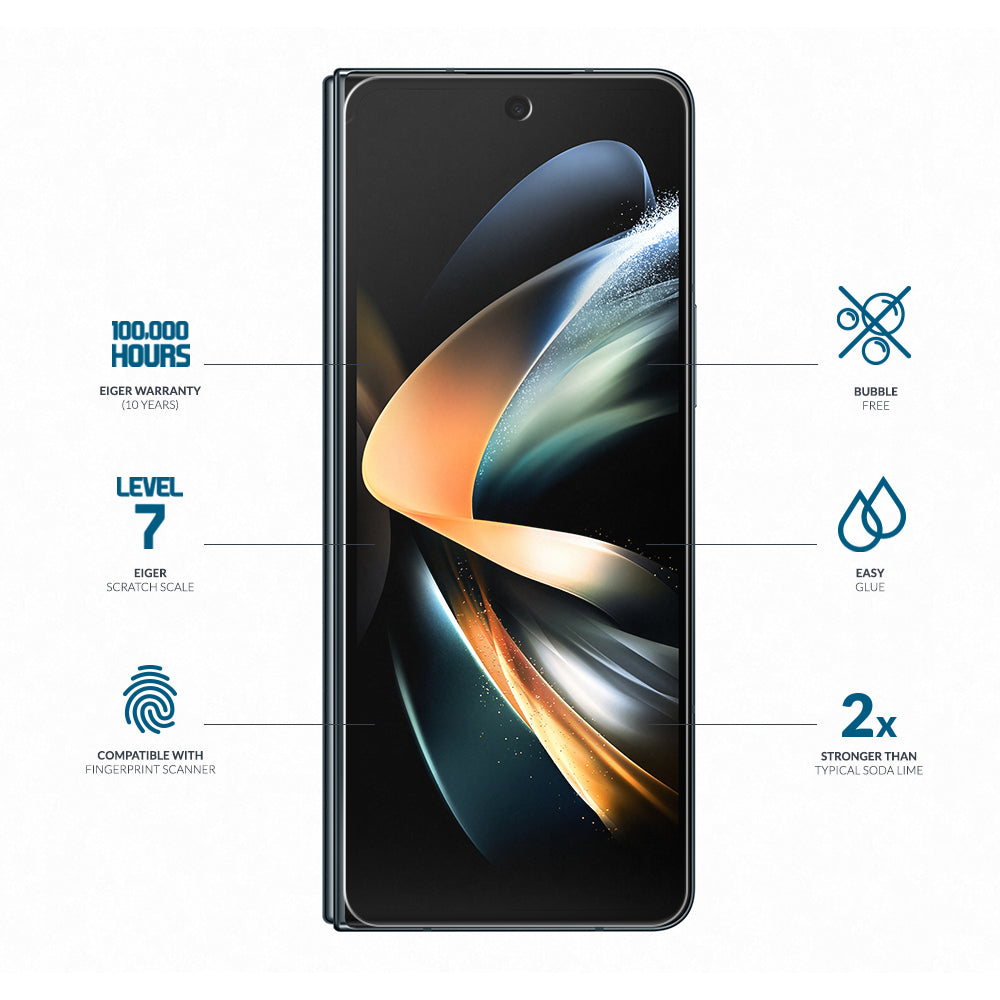 Eiger Mountain Glass 2.5D Screen Protector for Samsung Galaxy Z Fold4