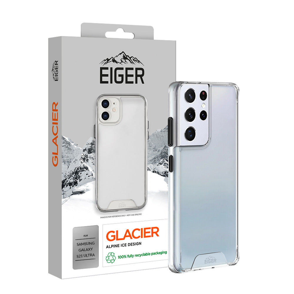 Eiger Glacier Case for Samsung Galaxy S21 Ultra in Clear