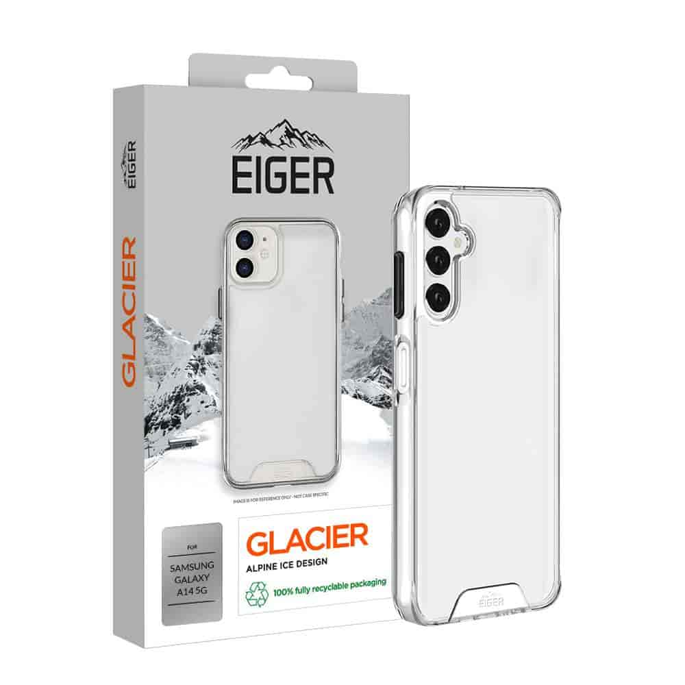 Eiger Glacier Case for Samsung Galaxy A14 4G / Samsung Galaxy A14 5G in Clear