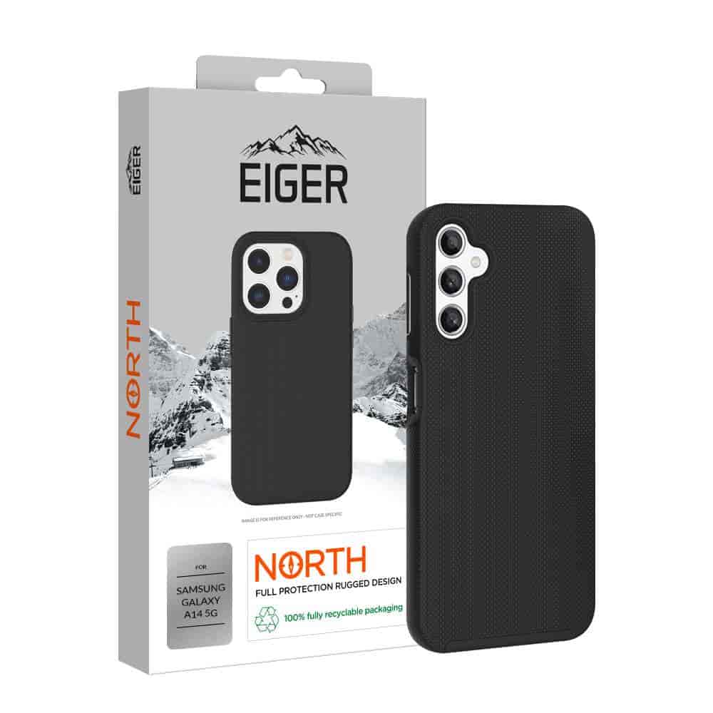 Eiger North Case for Samsung Galaxy A14 4G / Samsung Galaxy A14 5G in Black