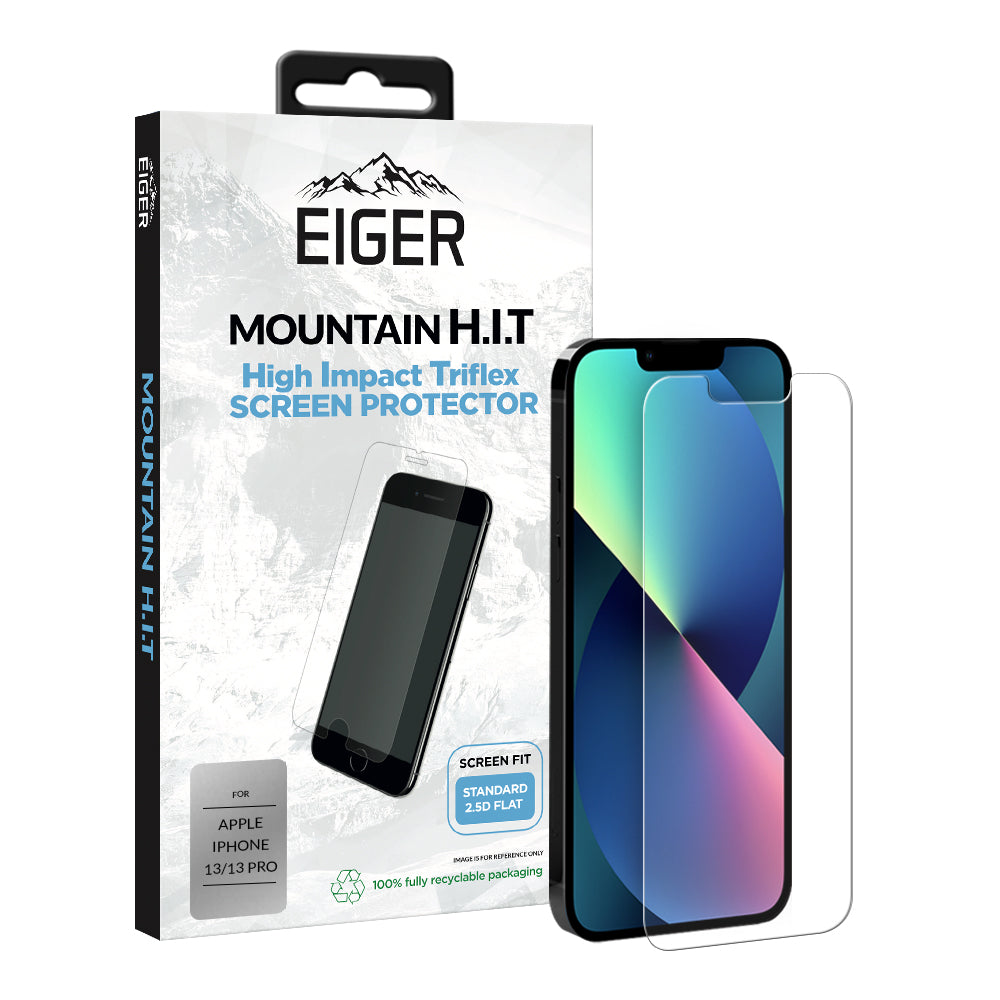 Eiger Mountain H.I.T Screen Protector for Apple iPhone 13 / 13 Pro / 14