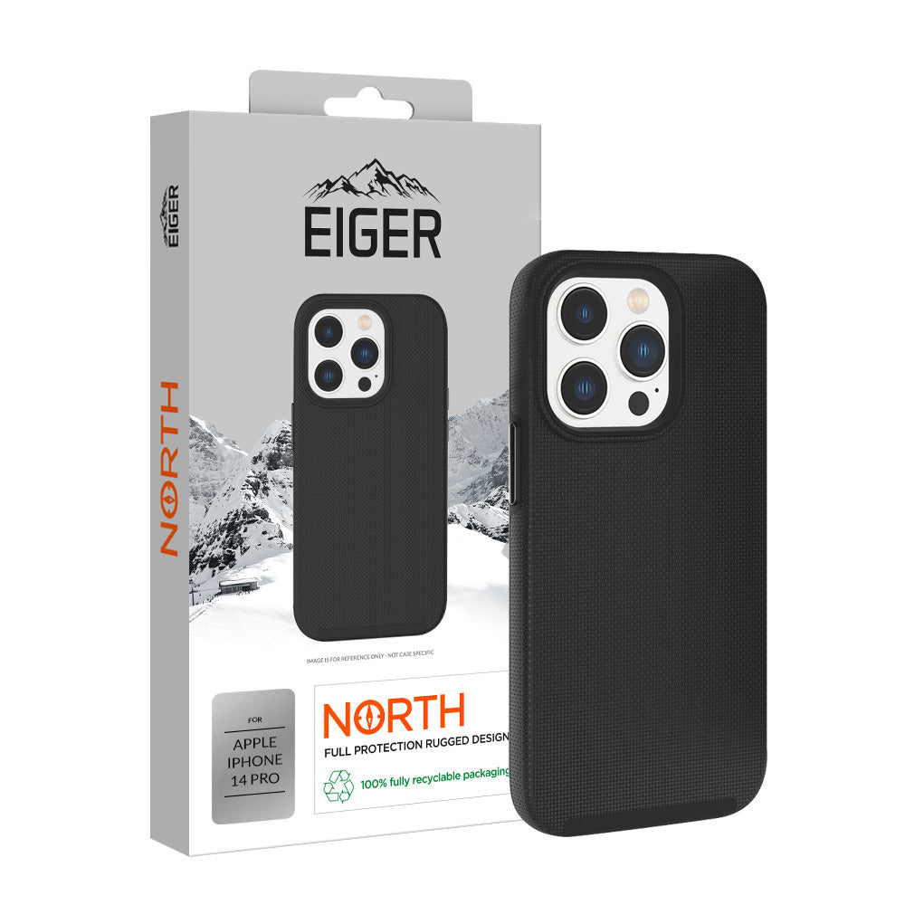 Eiger North Case for Apple iPhone 14 Pro in Black