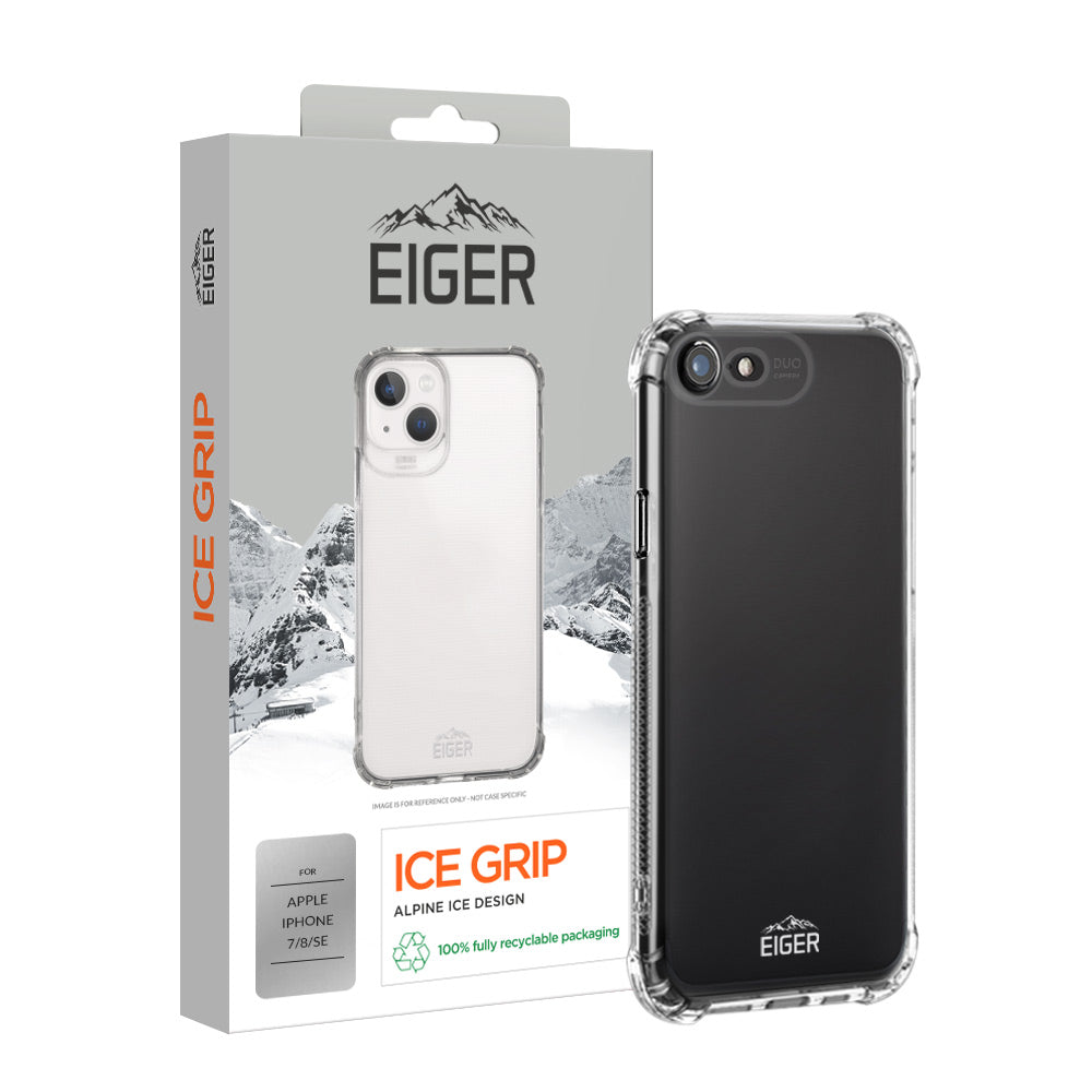 Eiger Ice Grip Case for Apple iPhone 7/8/SE in Clear