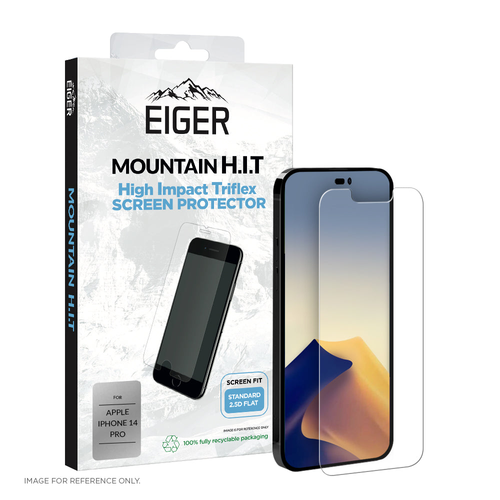 Eiger Mountain H.I.T Screen Protector for Apple iPhone 14 Pro